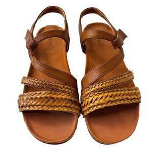 BareTraps JALEN Sandal Womens Size 6.5 Comfort Adjustable Slingback Ankle Strap